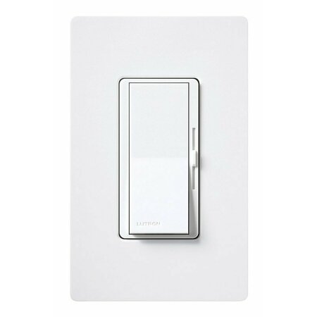 LUTRON Diva Duo 600W Dimmer DVW-603PGH-WH